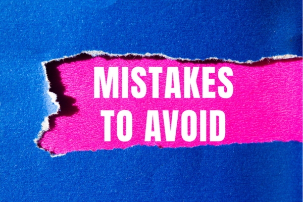 mistakes to avoid text revealed from torn paper depicting air conditioner