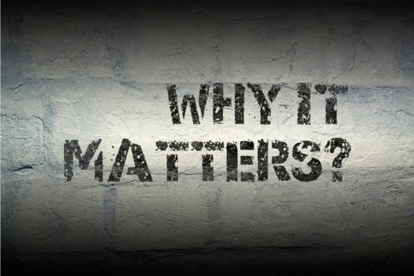 why it matters spray painted on a wall depicting Proper Air Conditioner Temperature