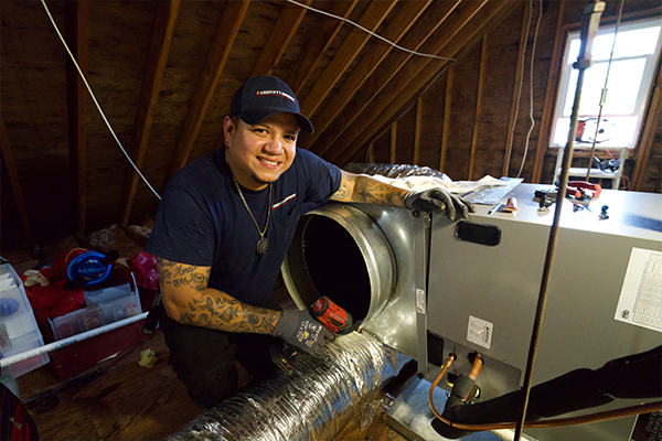 home heating installation by fawcett energy in massachusetts