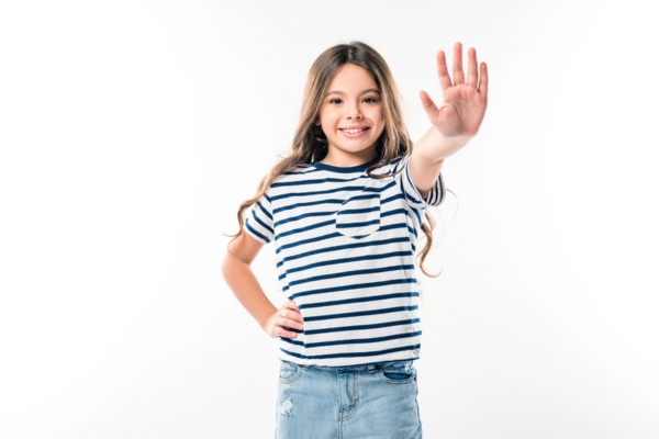 kid holding 5 fingers up depicting hvac service myths