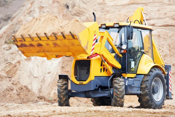 excavator loader using off-road diesel