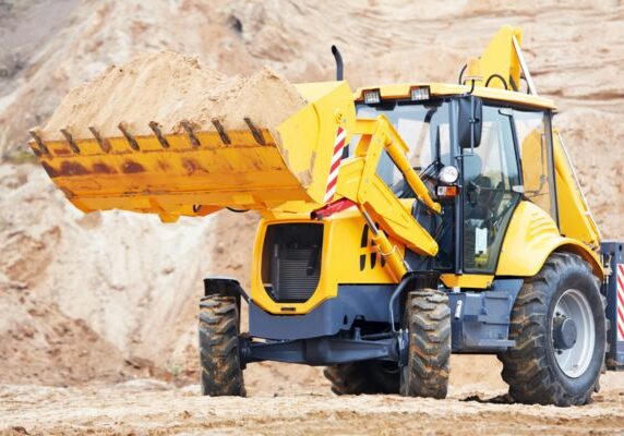 excavator loader using off-road diesel